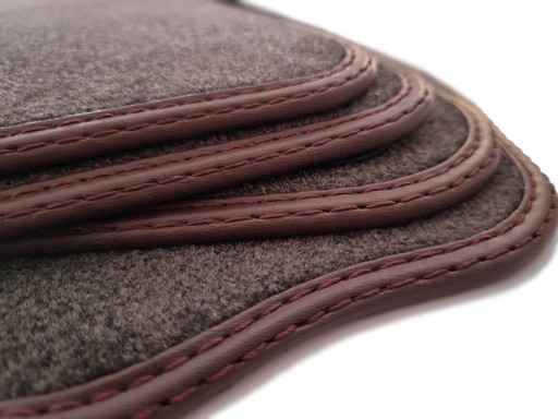 DODGE RAM 2013-2018 Велюрові килимки коричневий