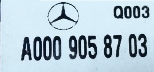 IDEALNA KAMERA reversing rear MERCEDES W205 W292 1