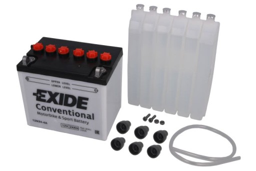 12N24-4A - Акумулятор EXIDE 12V 24AH / 220A L+