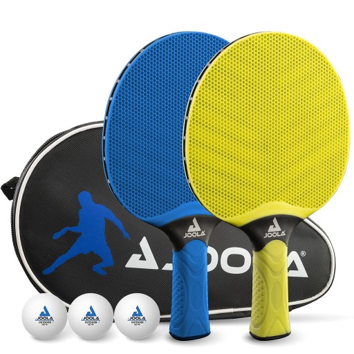 Набір для настільного тенісу Joola Vivid Outdoor 2 ракетки + 3 м'ячі + чохол