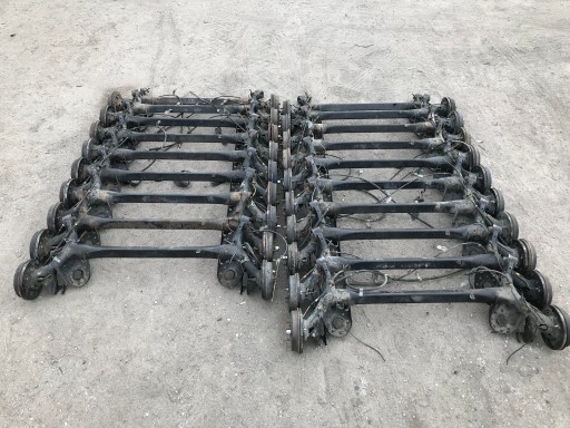 344667877500 - Балка заднего моста задняя toyota yaris ii барабаны год 05-11 w-wa