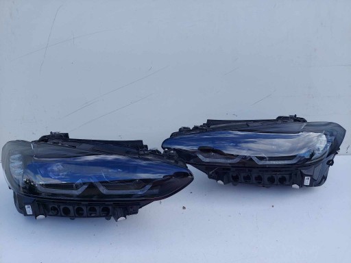 9505110 9505109 - BMW 4 G22 ЛЕВЫЙ ПРАВЫЙ ПЕРЕДНИЙ ФОНАР LED SHADOW LINE