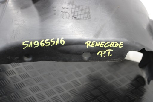 mudguard right rear part JEEP RENEGADE 51965516