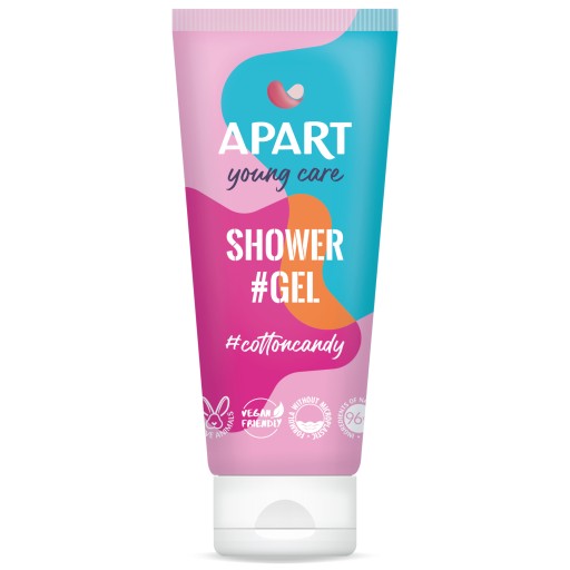 APART Young Care Sprchový gél Cotton Candy 200ml