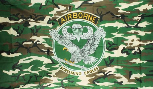 FOSTEX - AIRBORNE Прапор - Camo