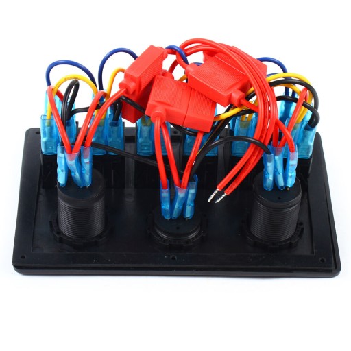 6-бітова панель управління світлодіодним перемикачем