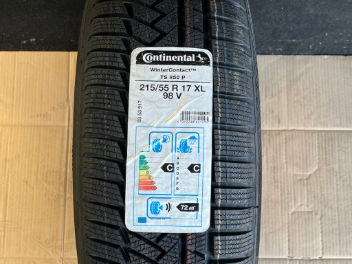 КОНТИНЕНТАЛЬНЫЙ ЗИМНИЙ КОНТАКТ TS850 215 55 R17