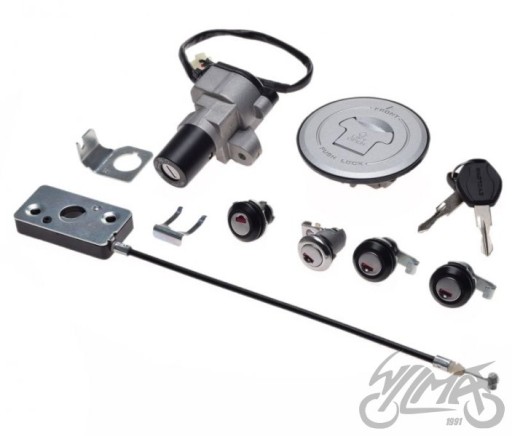 J1252301 - ЗАМОК ЗАЖИГАНИЯ С КОМПЛЕКТОМ ЗАМКОВ ДЛЯ JUNAK RX ONE RX1 125