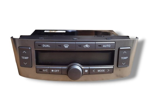 control panel of the air conditioning Toyota Avensis 2 T250 facelift 2007