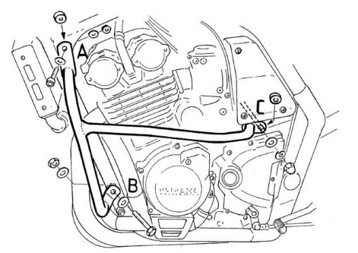 MB Gmole Hepco Becker для Yamaha FZS 600 / S Fazer