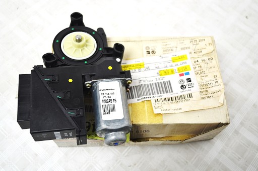 Vw моторчик переднього правого скла 6q1959802b 01r нов