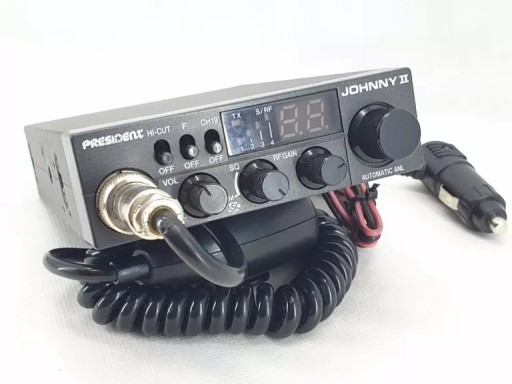 CB RADIO PRESIDENT JOHNNY II ASC