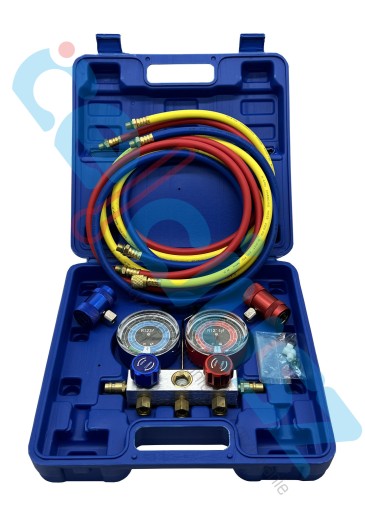 Манометри + швидкороз'ємні муфти R1234yf повний комплект