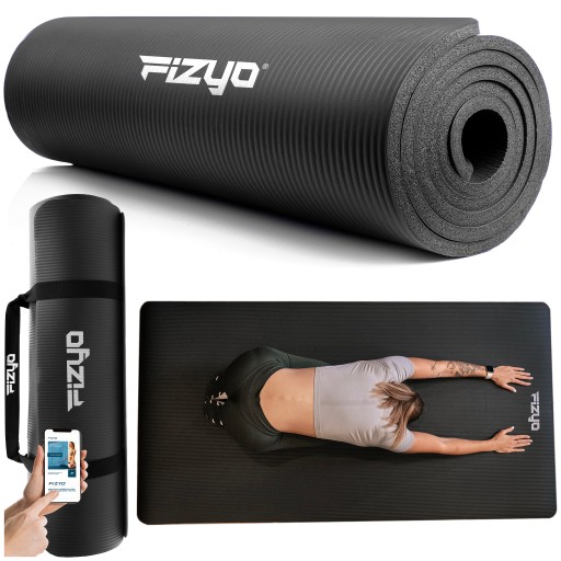 🔥Mega Mata!🔥 Gruba 1,5cm Yoga Pilates Fitness 190x100cm - Okazja!