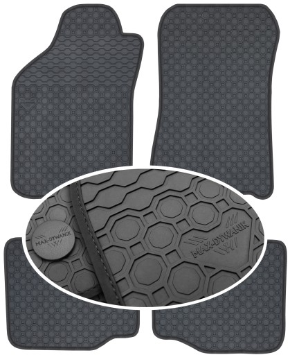 Alfa Romeo 146 HB 1995-2000 гумові килимки PrimeLiner - Чорні