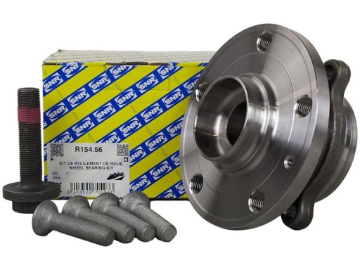 R154.56 - SNR підшипник маточина передня AUDI A1 8X A3 8P Q3 8U