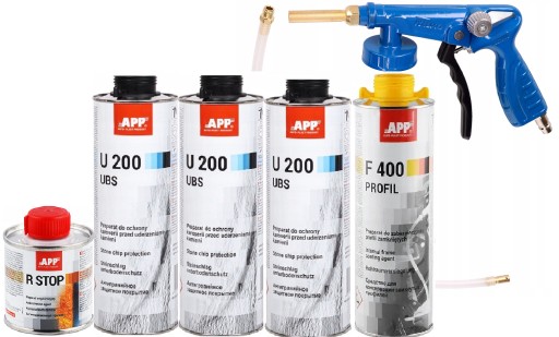 APP U200 ягненок 3L + FLUIDOL F400 + R сплав + пистолет