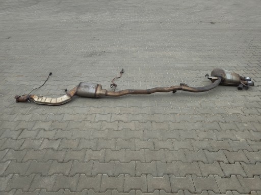 BMW 5 F11 LCI UKLAD exhaust exhaust pipe TLUMIK 8570096 8517642