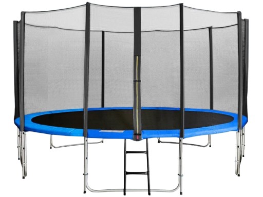 Батут Skyramiz з сіткою, 427 см