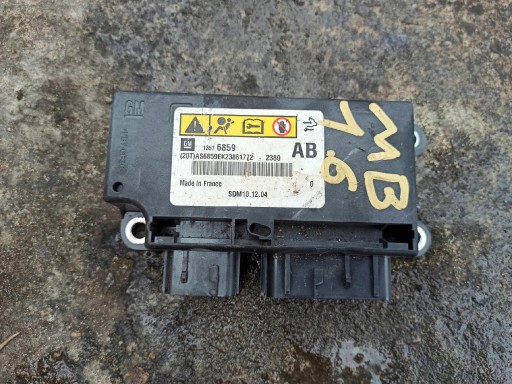 OPEL MERIVA B modulo airbag airbag