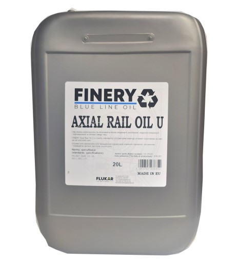 FINERY AXIAL RAIL OIL U 20L. ОСЕВОЕ МАСЛО