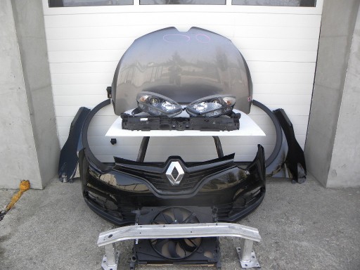 260607817-260105066R - RENAULT CAPTUR КАПОТ, БАМПЕР, ЛАМПЫ, КРЫЛЬЯ