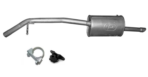 19.33 - CITROEN C-ELYSEE 1.2 VTi 2012-2014 глушник