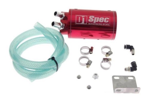 DS-OT-005 - Oil catch tank D1Spec 9mm Red