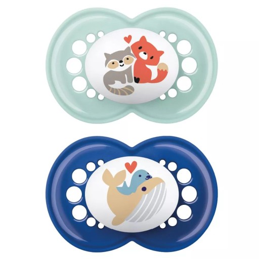 Соска МАМ ортодонтична силіконова 16 м+