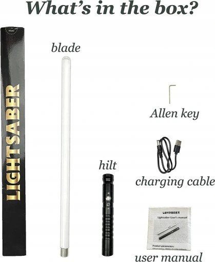 Металевий СВІТЛОВИЙ МЕЧ СЯЄТЬСЯ ВОЇН