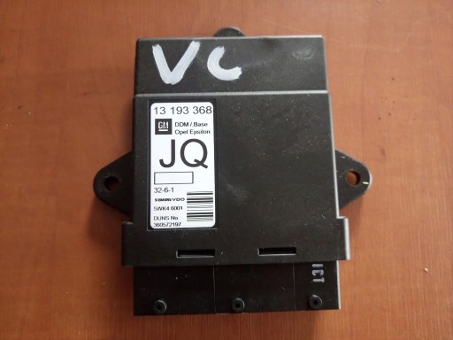 control unit windows right front 13193368 OPEL VECTRA C