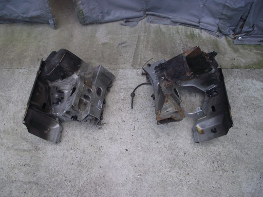 Лонжерон лівий правий передній dacia duster i 13r