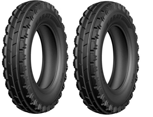 2X 7.50-20 сельскохозяйственные шины 7.5-20 KABAT спереди 8PR