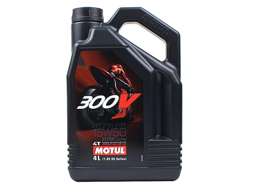 МАСЛО MOTUL 300V 4T FL ROAD RACING 15W50 4L