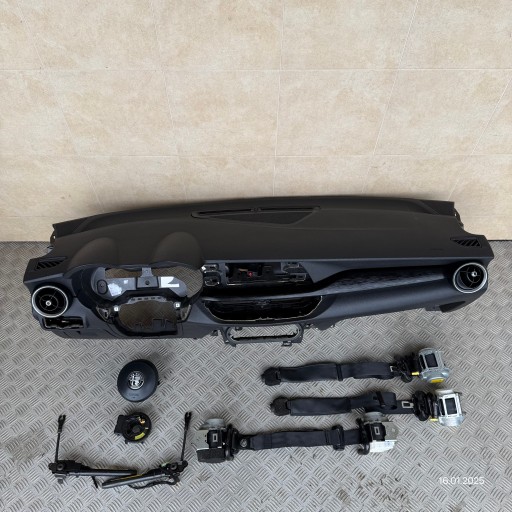 dashboard complete airbag console tension belts cockpit ALFA ROMEO STELVIO 2017 year