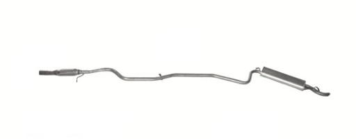 07.412 - ВЫХЛОПНАЯ СИСТЕМА FIAT SEICENTO 1.1 И 00-SPORTING