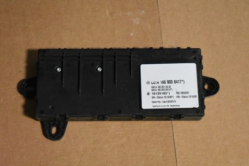 IDEALNY module control unit springing MERCEDES W166 1 9
