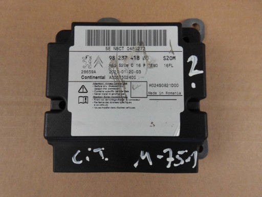 Citroen C5 Aircross modul airbag airbag