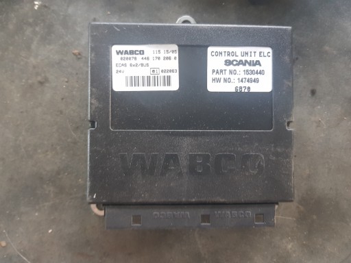 1530440 - Контроллер подвески scania r wabco