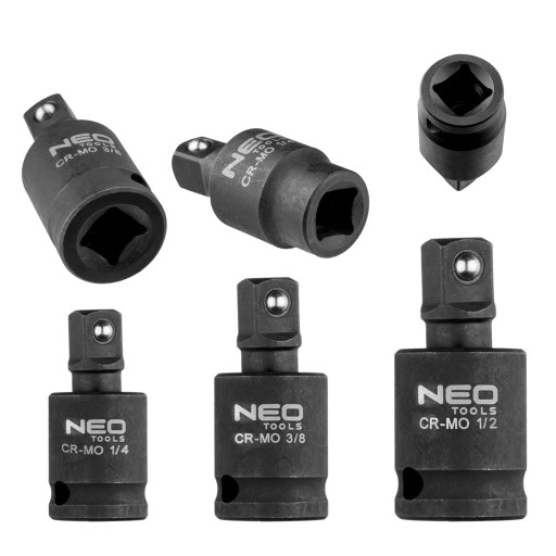 НАБОР СОЕДИНЕНИЙ NEO IMPACT 3 ШТ. 1/4' 3/4' 1/2