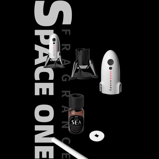 Для автомобіля космічна ракета прикраса міні перфорація