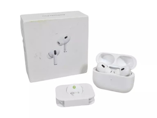 SŁUCHAWKI APPLE AIRPODS PRO (2ND GEN) A2698 A2699 A2700 SŁUCHAWKI APPLE AIRPODS PRO (2ND GEN) A2698 A2699 A2700