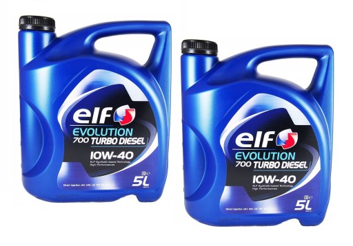 ELF EVOLUTION 700 TURBO DIESEL 10W40 - 5л