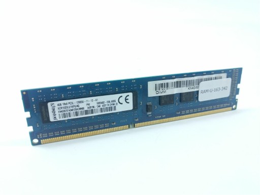 PAMIĘĆ KINGSTON 4GB DDR3L ACR16D3LU1KFG/4G 1600MHz CL11 1.35V