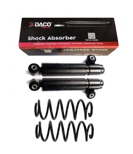 532327 - Задние амортизаторы daco + пружины fiat cinquecento