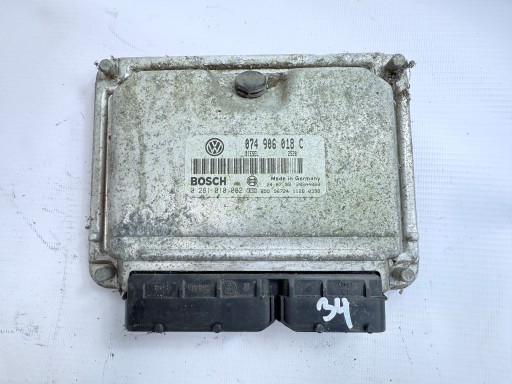 Комп'ютер контролера двигуна vw t4 2.5 tdi 074906018c