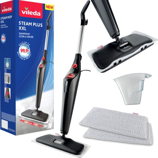 Mop Parowy VILEDA Steam Plus XXL (168935) • Cena, Opinie 11476110550 •