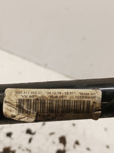 STABILIZATOR bar 3Q0411303D Cupra Ateca and (2018–2024)