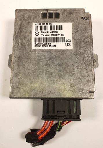 Модуль контроллера temic mercedes gl x164 a2038208285