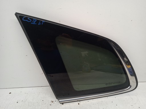KIA CARENS IV window bodywork left rear part CHROM 2013